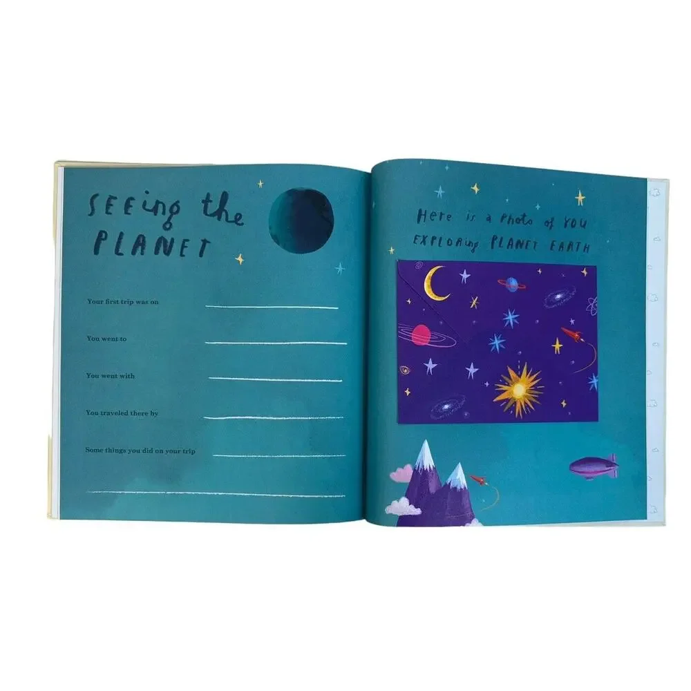 Your Life on Earth Record Book for Babies Children Your Life on Earth Hardcover